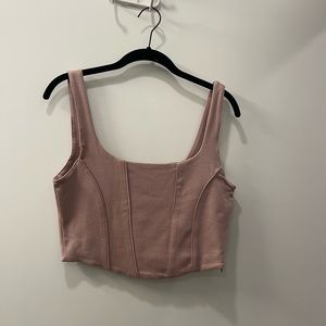 NIA Purple Corset Top